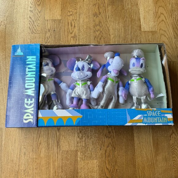 Disney World Space Mountain 50th Anniversary Plush Set - Picture 1 of 13